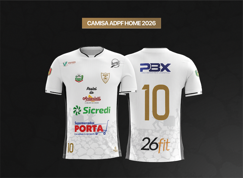 Camisa Oficial 2026 - Branca