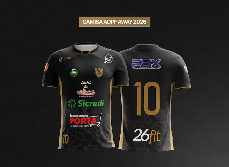 Camisa Oficial 2026 - Preta