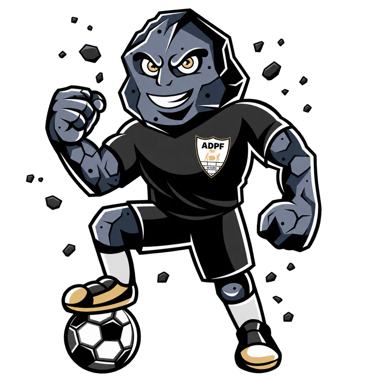 Mascote do ADPF Futsal