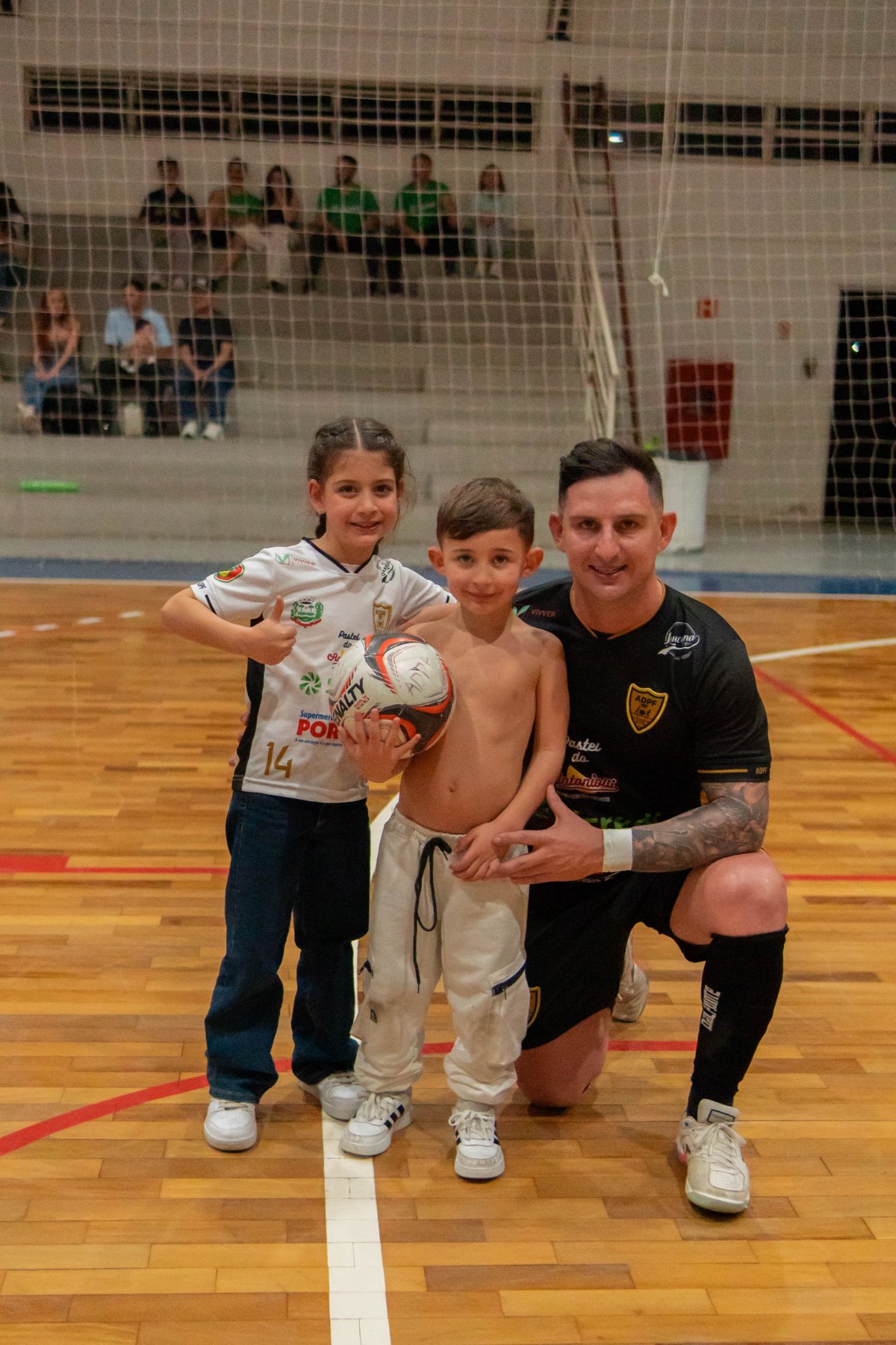 Foto enviada pela torcida
