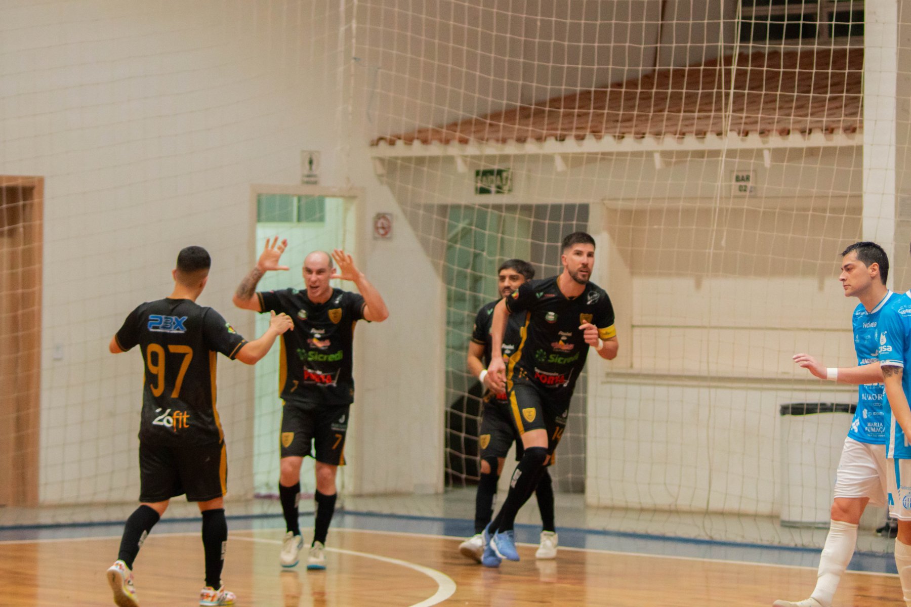 Foto enviada pela torcida